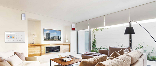 جهاز استشعار مغناطيسي لاسلكي مصمم لتأمين الأبواب والنوافذ Hikvision DS-PDMCS-EG2-WB
