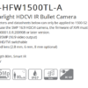 كاميرا داهوا Dahua DH-HAC-HFW1500TLN-A-0360B HDCVI من نوع Bullet بدقة 5 ميجابكسل
