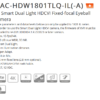 كاميرا داهوا داخلية DH-HAC-HDW1801TLQ-IL-A هي كاميرا مراقبة عالية الدقة بتقنية HDCVI، توفر دقة 4K