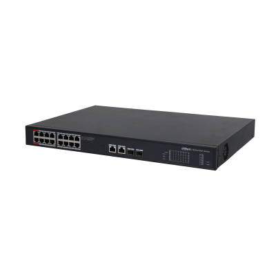 سويتش DH-PFS3220-16GT-240 من داهوا (Dahua) هو Managed PoE Switch