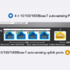 6 مخارج سويتش  RG-ES206GC-P التي تنتجها شركة Ruijie Networks